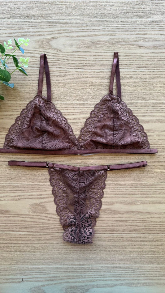 Basic color Marron - Julliette Lingerie