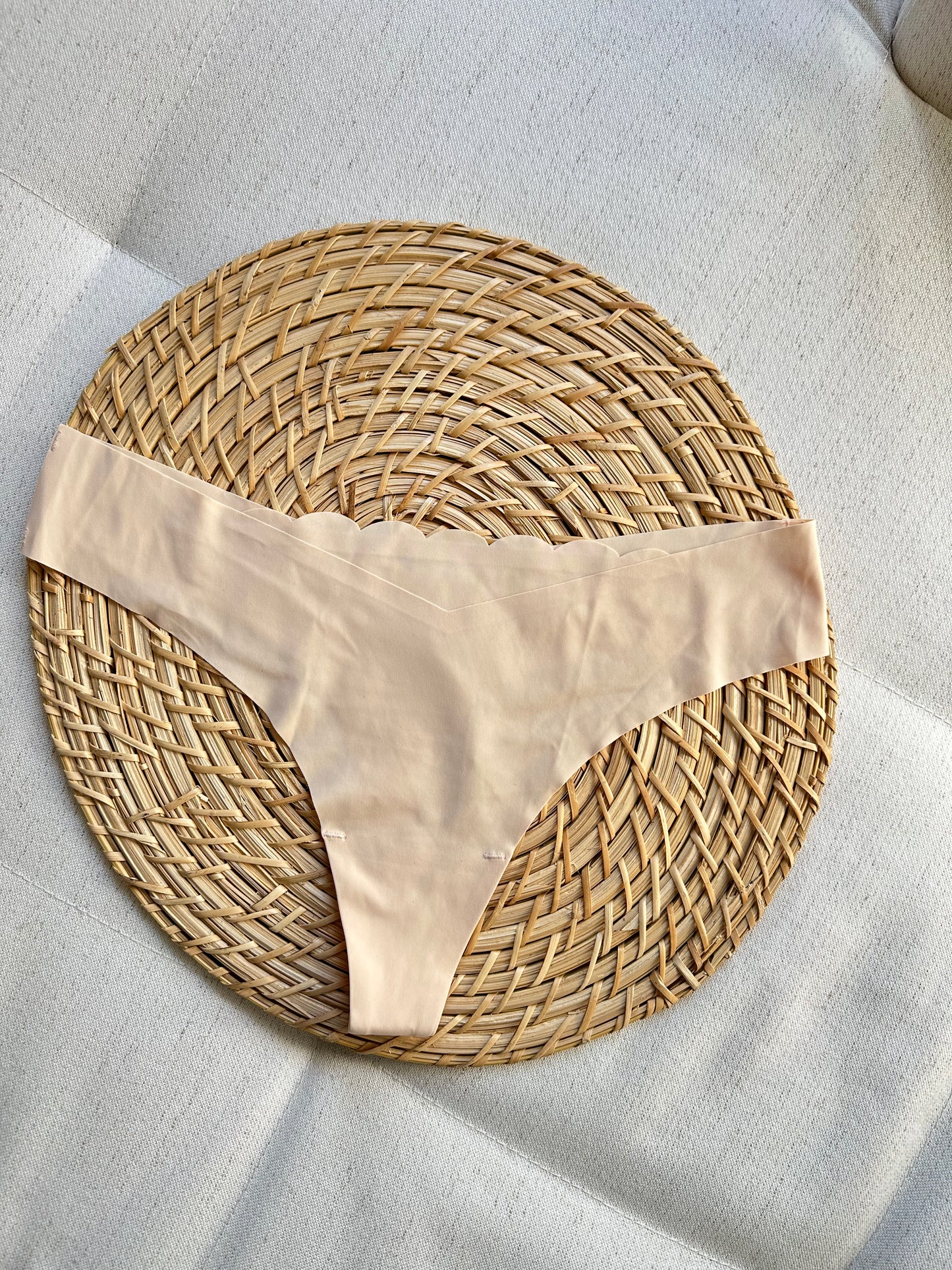 Bombi sin costura Beige clarito