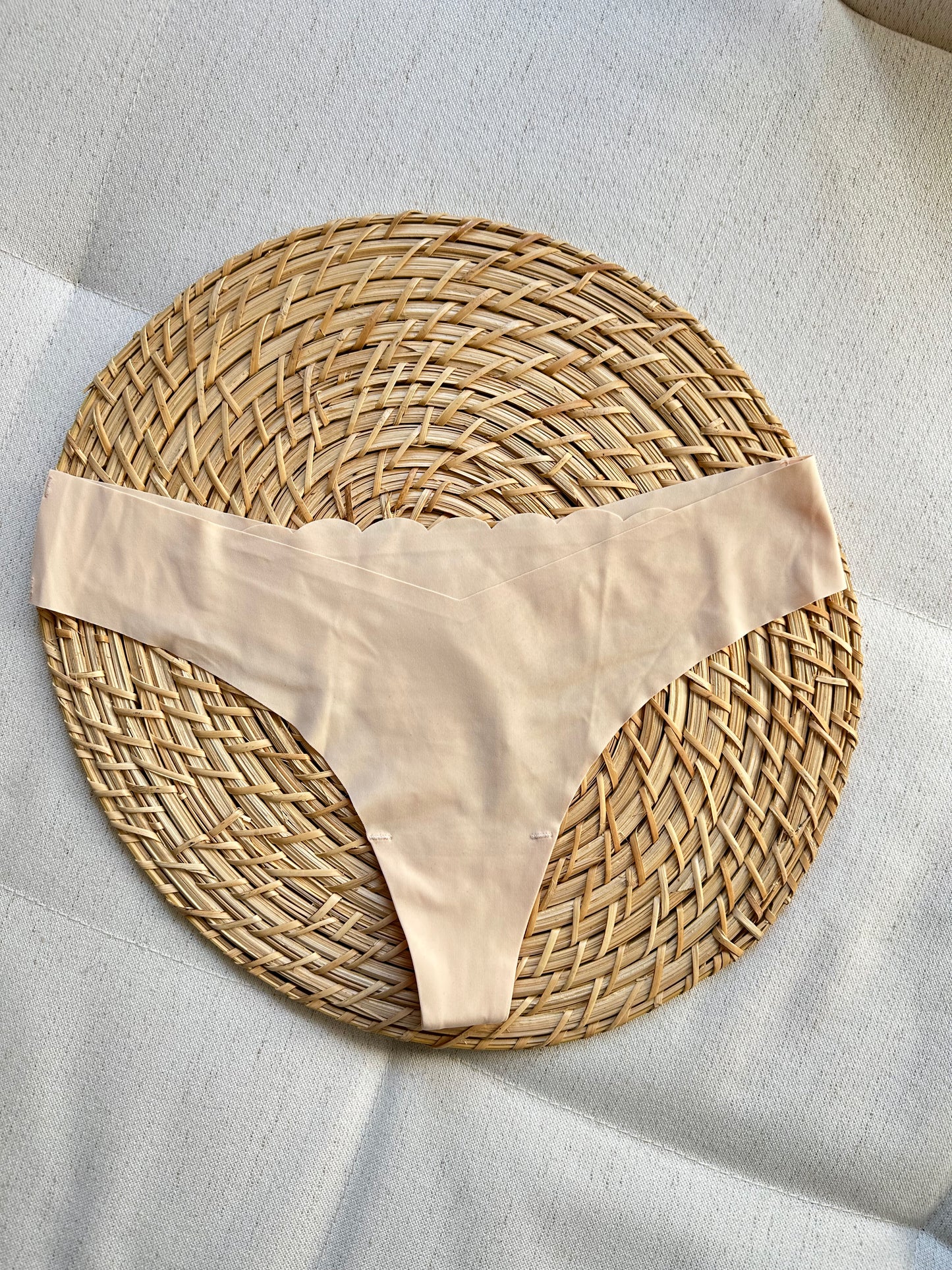 Bombi sin costura Beige clarito